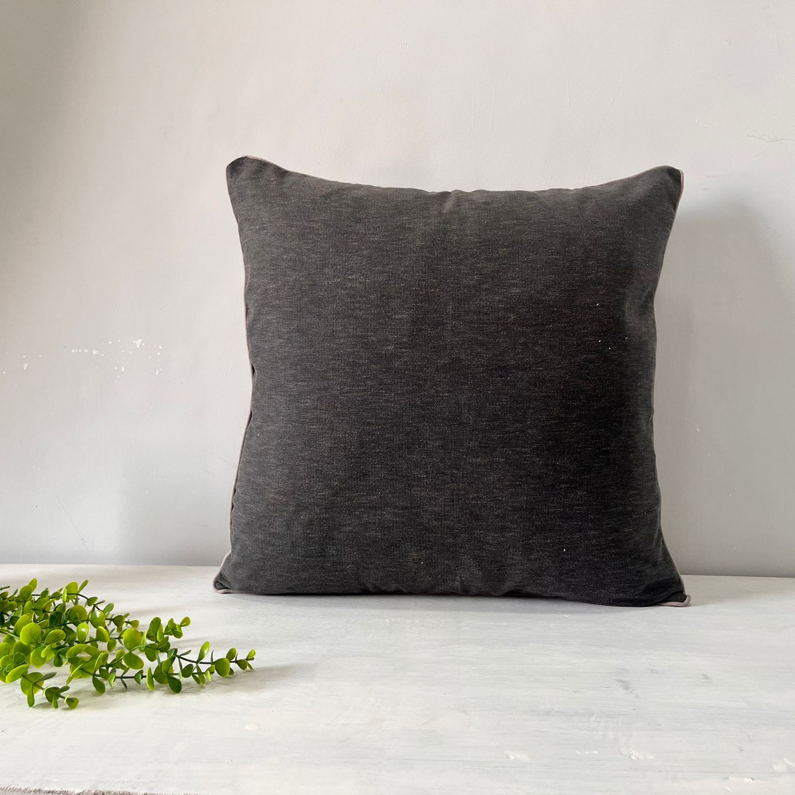 Export House Cotton Plain Cushion Cover -  Size:60cm X 60cm (24" X 24")