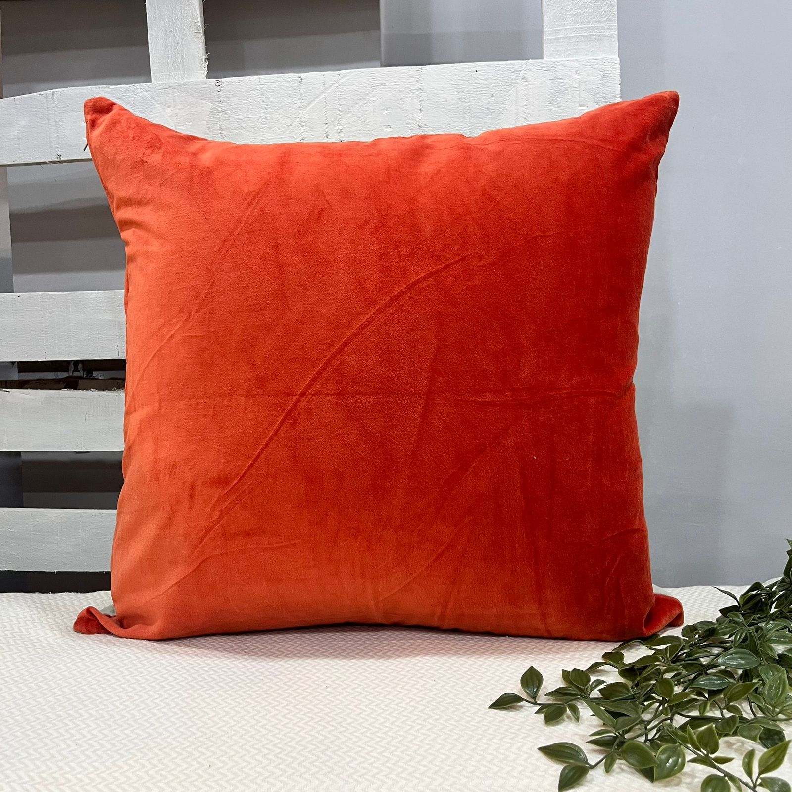 Export House Velvet Plain Cushion Cover -  Size:60cm X 60cm (24" X 24")