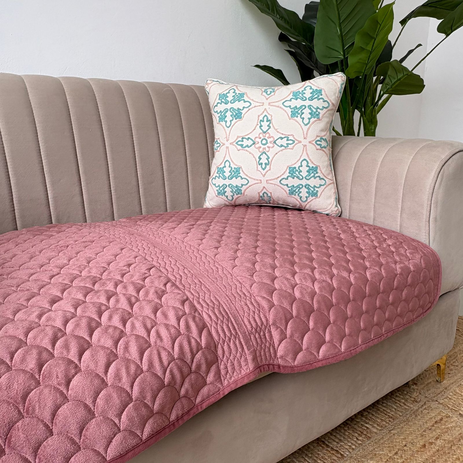 Readymade Reversible sofa cover