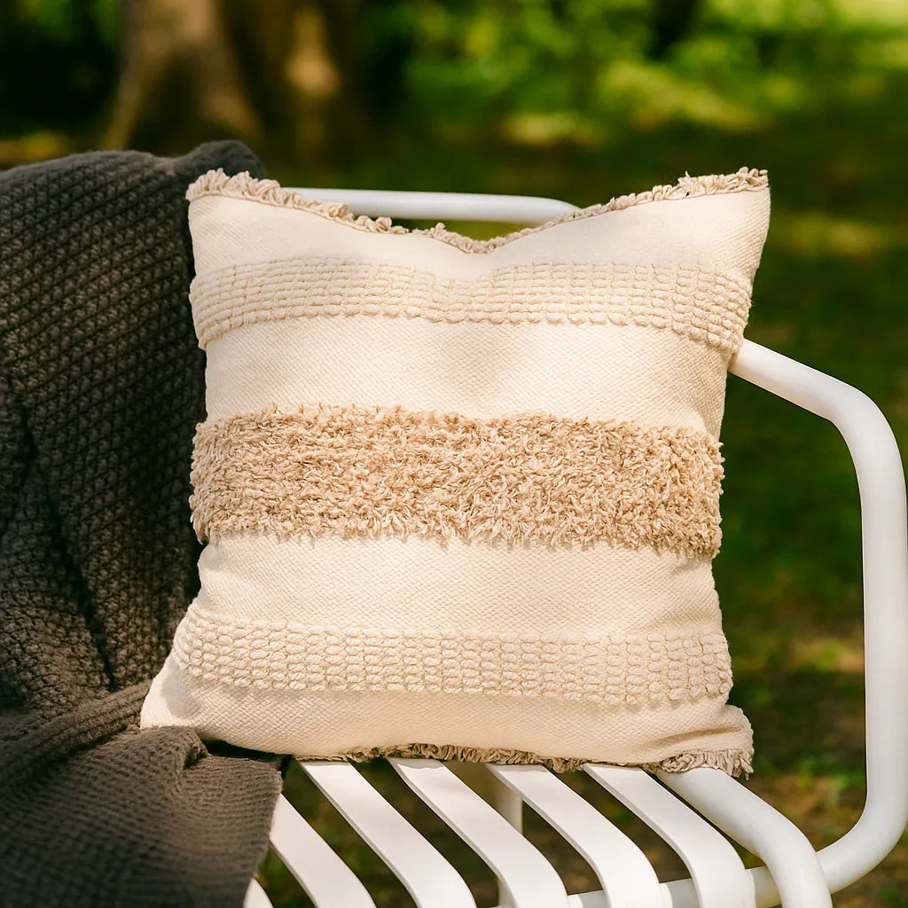 Desert sands weave - Premium Cushion Cover