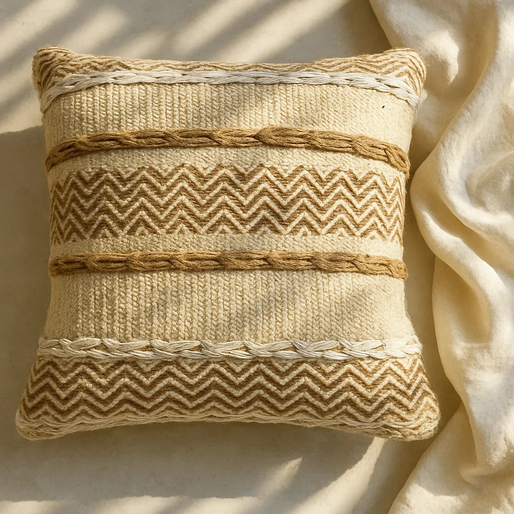 lvory Loom - Premium Cushion Cover