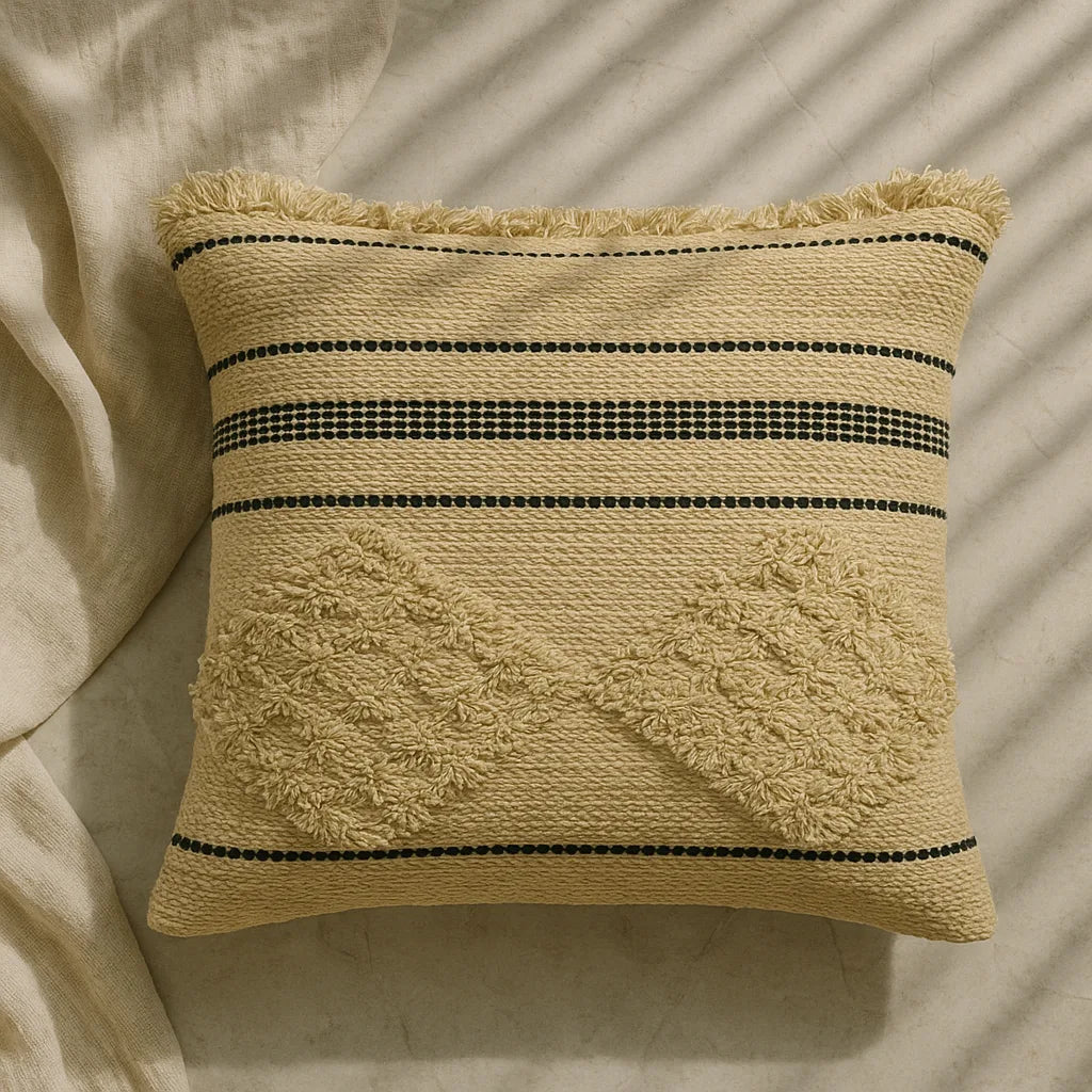 Squared striped - Premium Cushion Cover