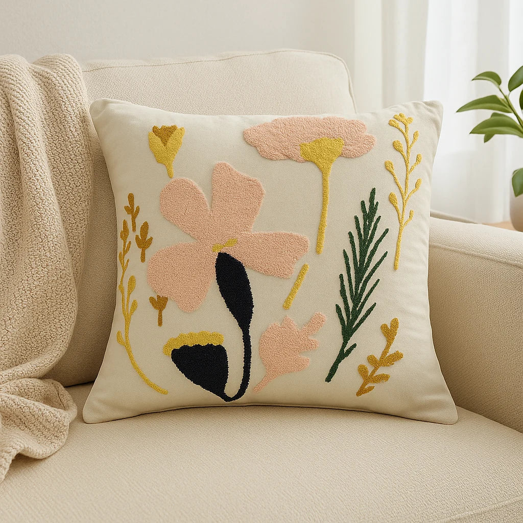 Peach petal - Cushion Cover