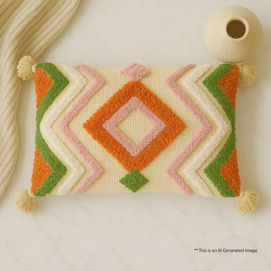 Geometric bliss - Premium Lumbar cover