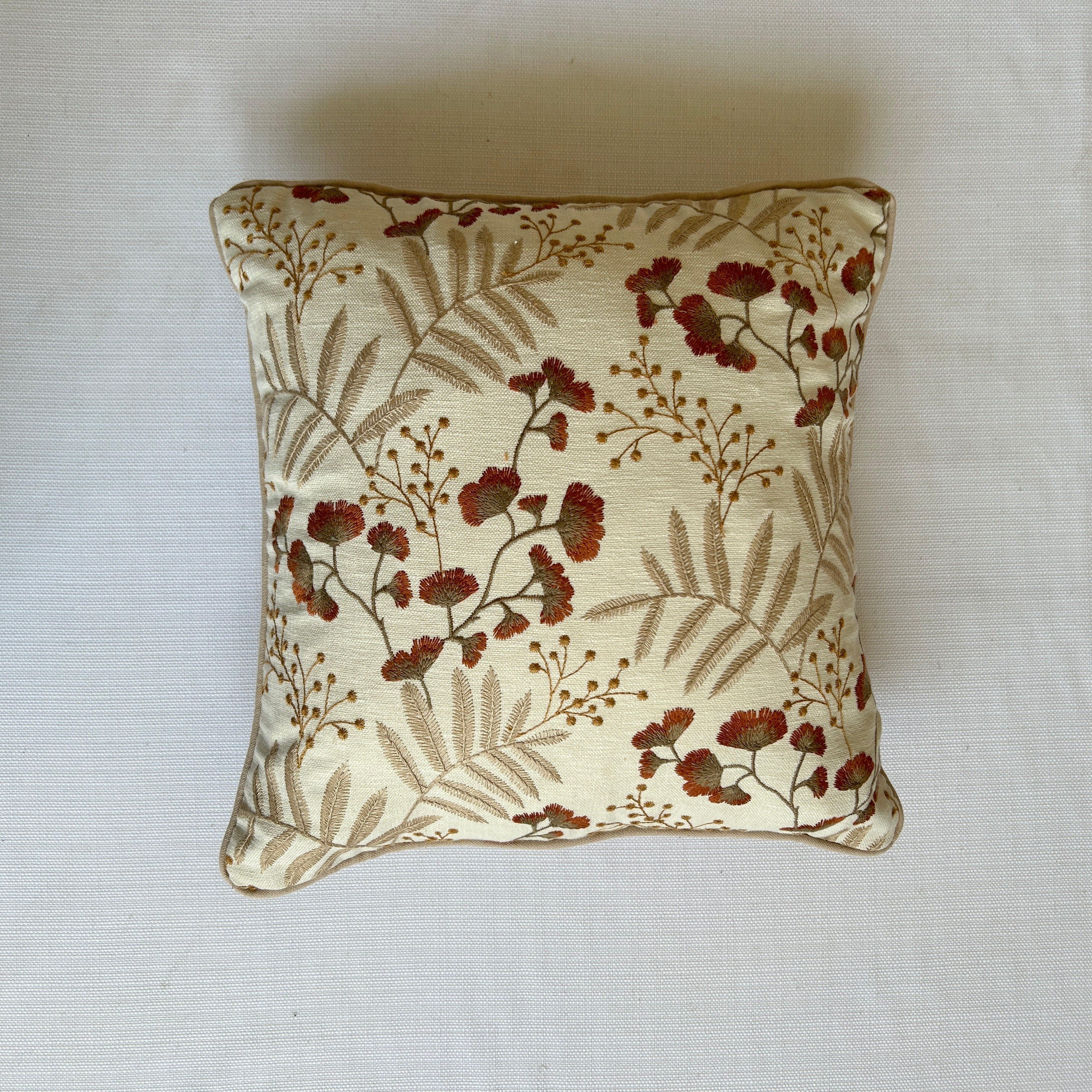 Rustic Meadow Blossom - Premium Cushion Cover