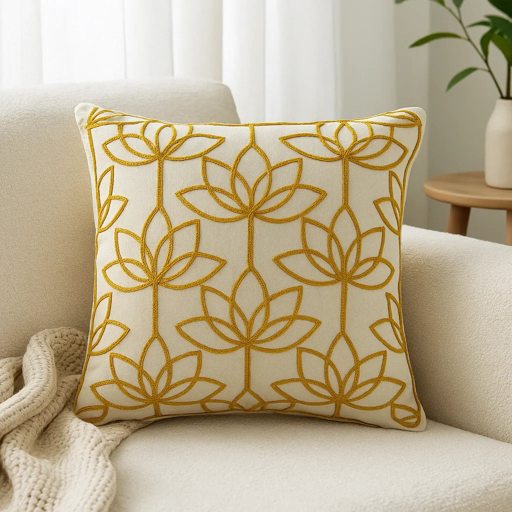 Lotus bloom - Cushion Cover