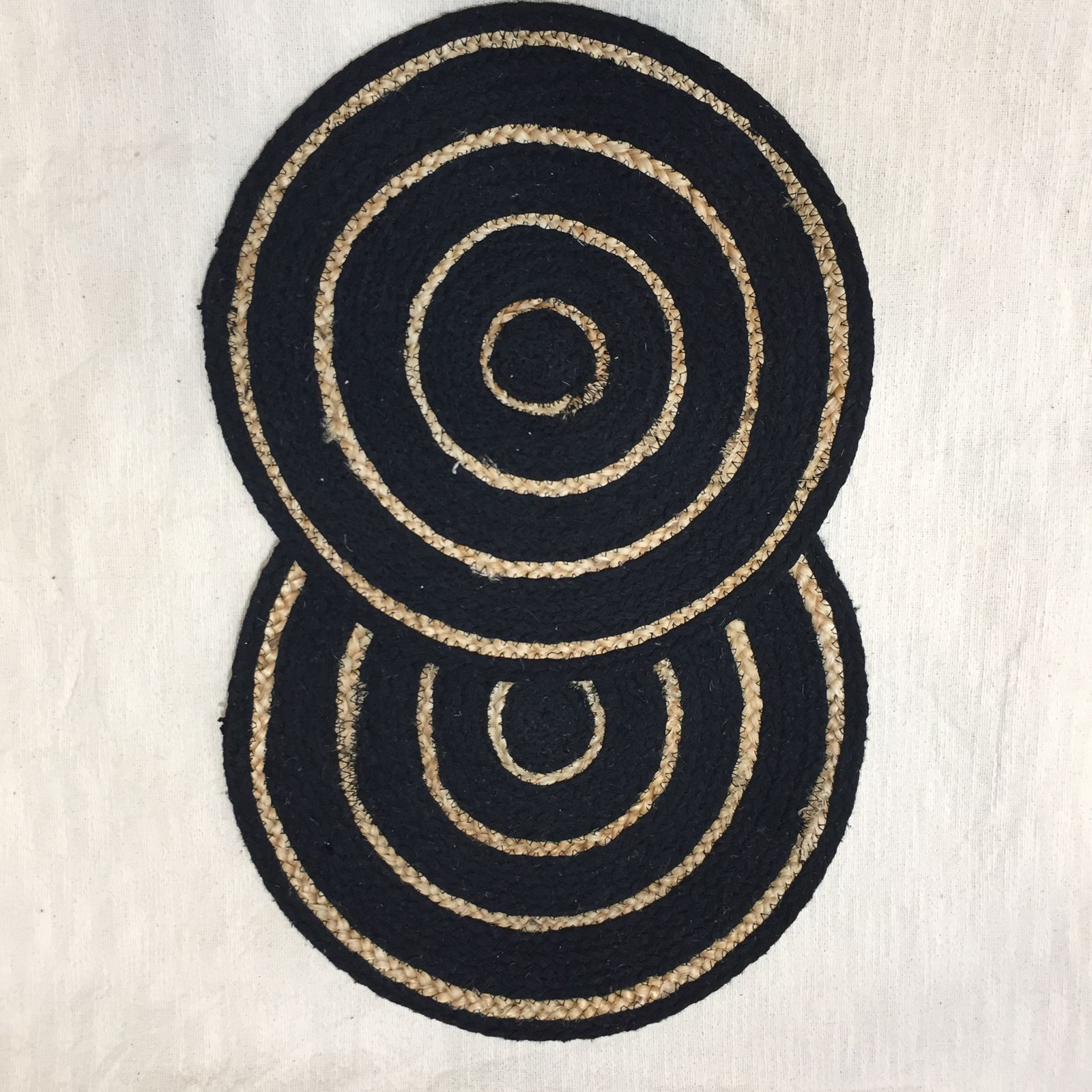 Jute Boho Table Placemat, Size:35cm (14")