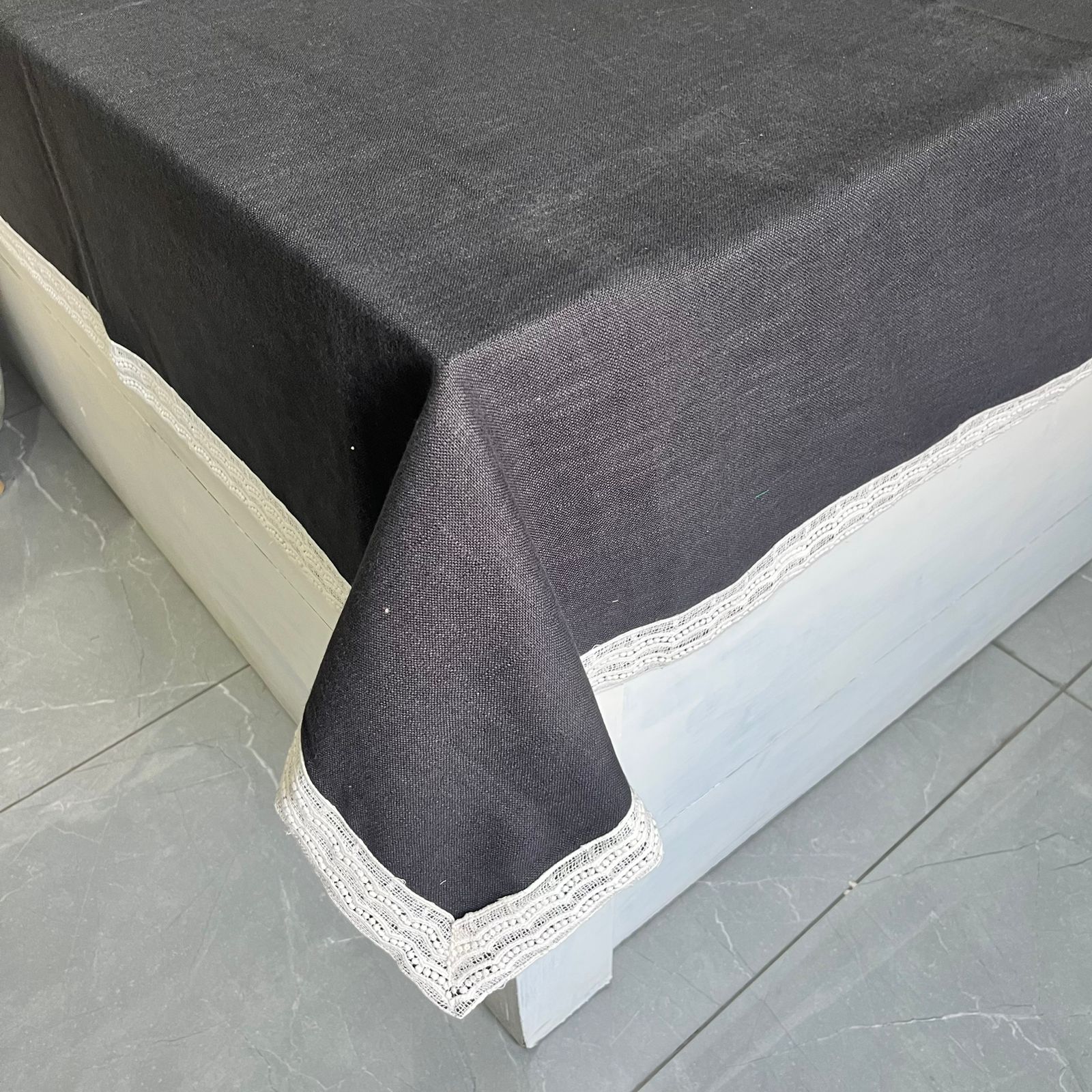 Cotton Plain Dining Sheet, Size:152cm x 228cm (60" x 90")