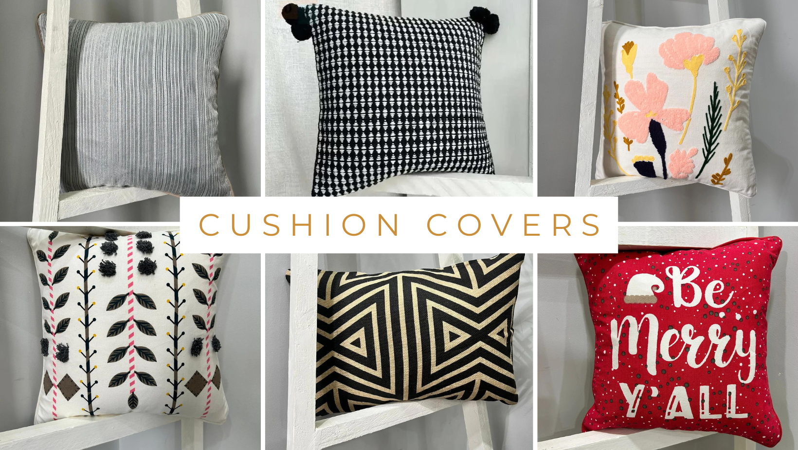 High-Quality Cushion Covers Collection at Export House Home Decor!