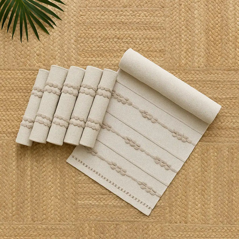 Runner with Mats