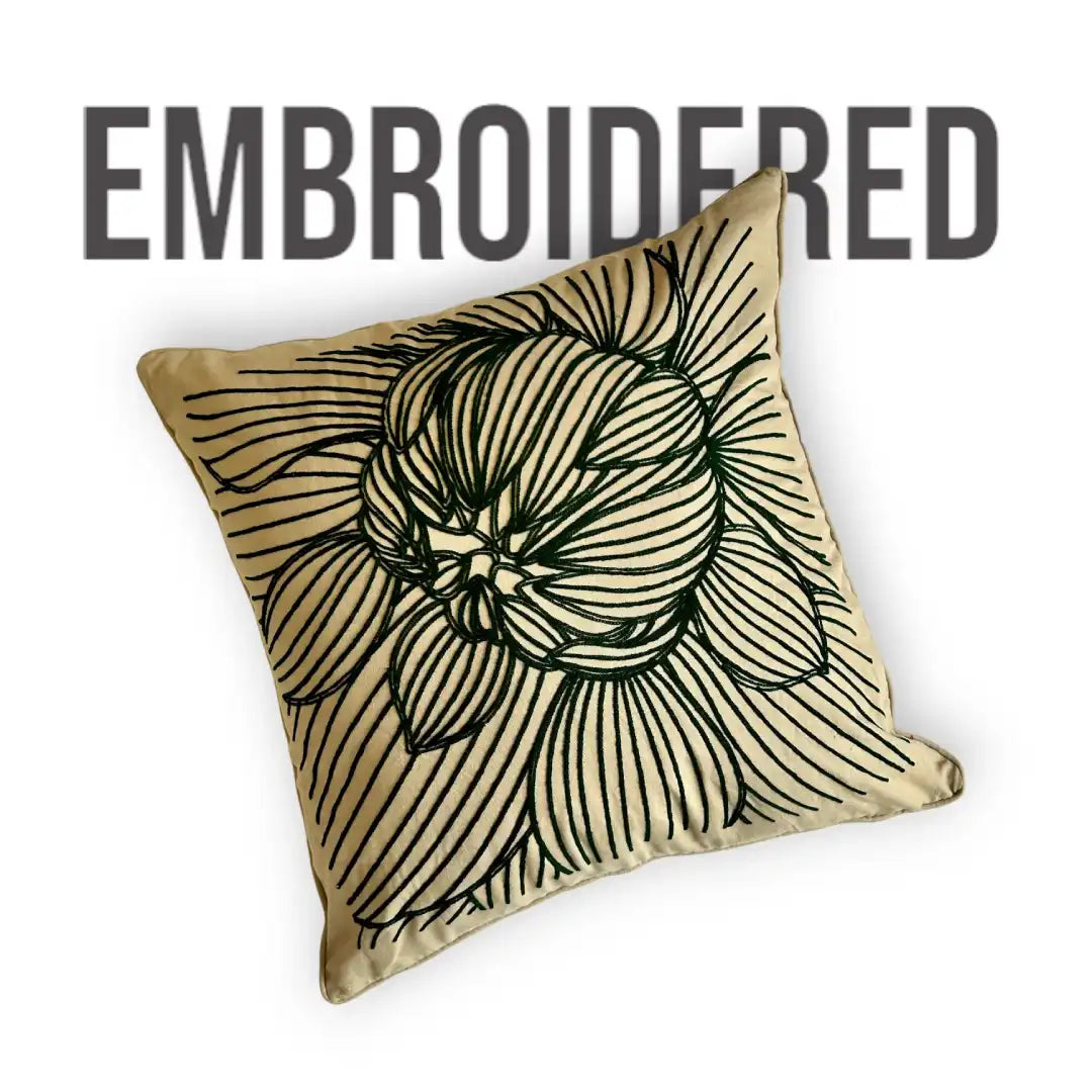 Embroidered Cushion Covers
