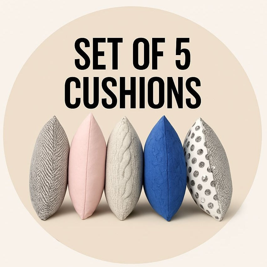 Set of 5 Cushions