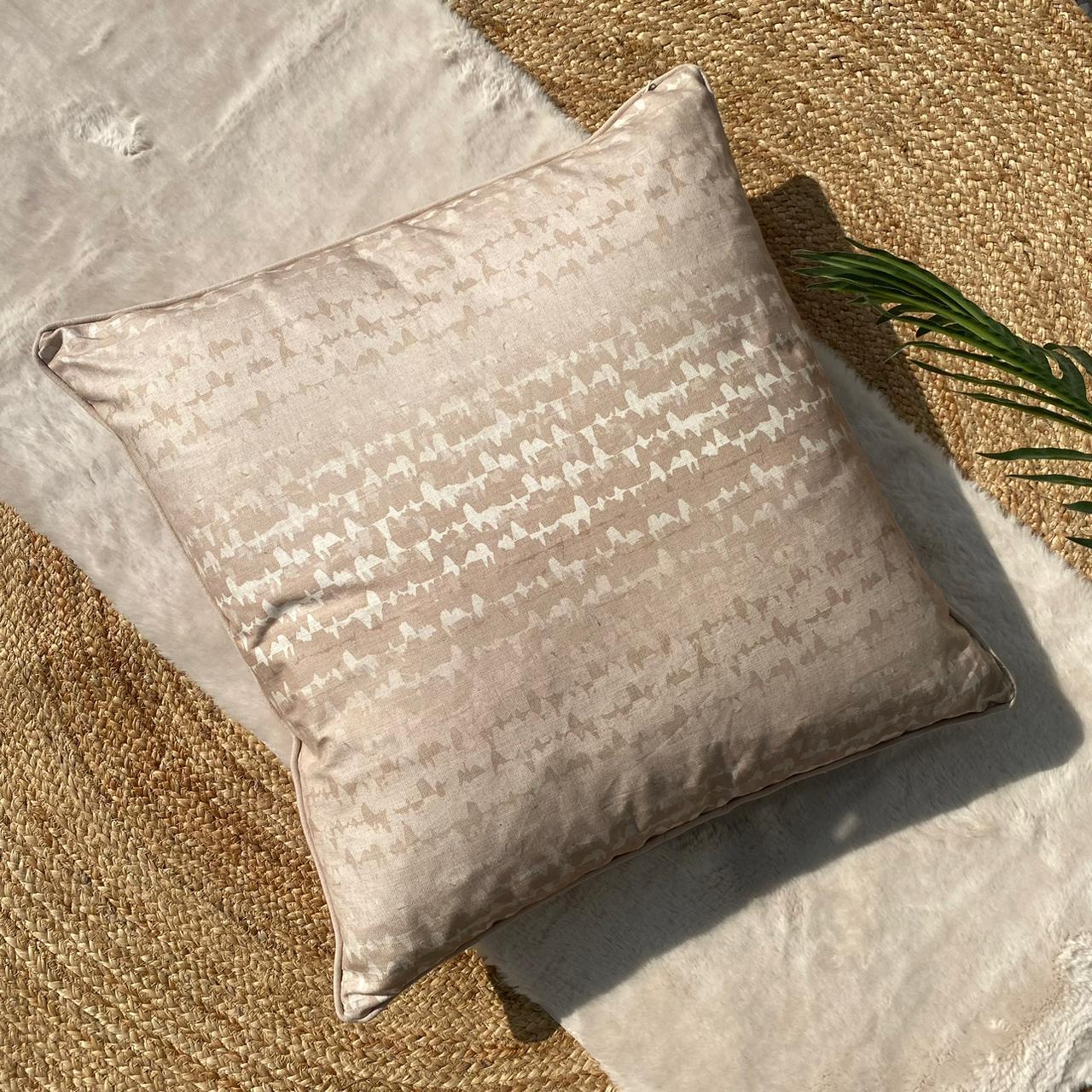 Export House Cotton Printed Cushion Cover -  Size:60cm X 60cm (24" X 24")