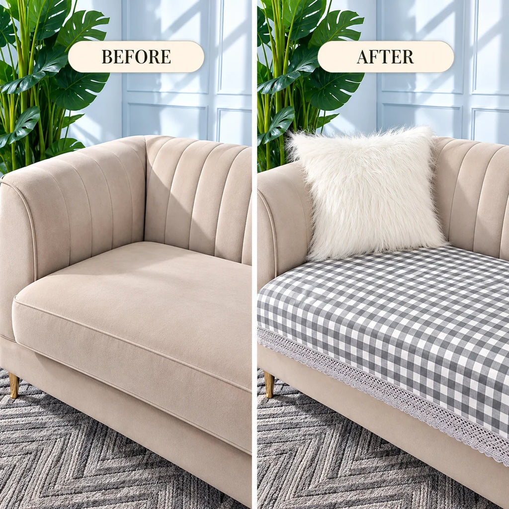 Anti Skid Jacquard Premium Sofa Cover