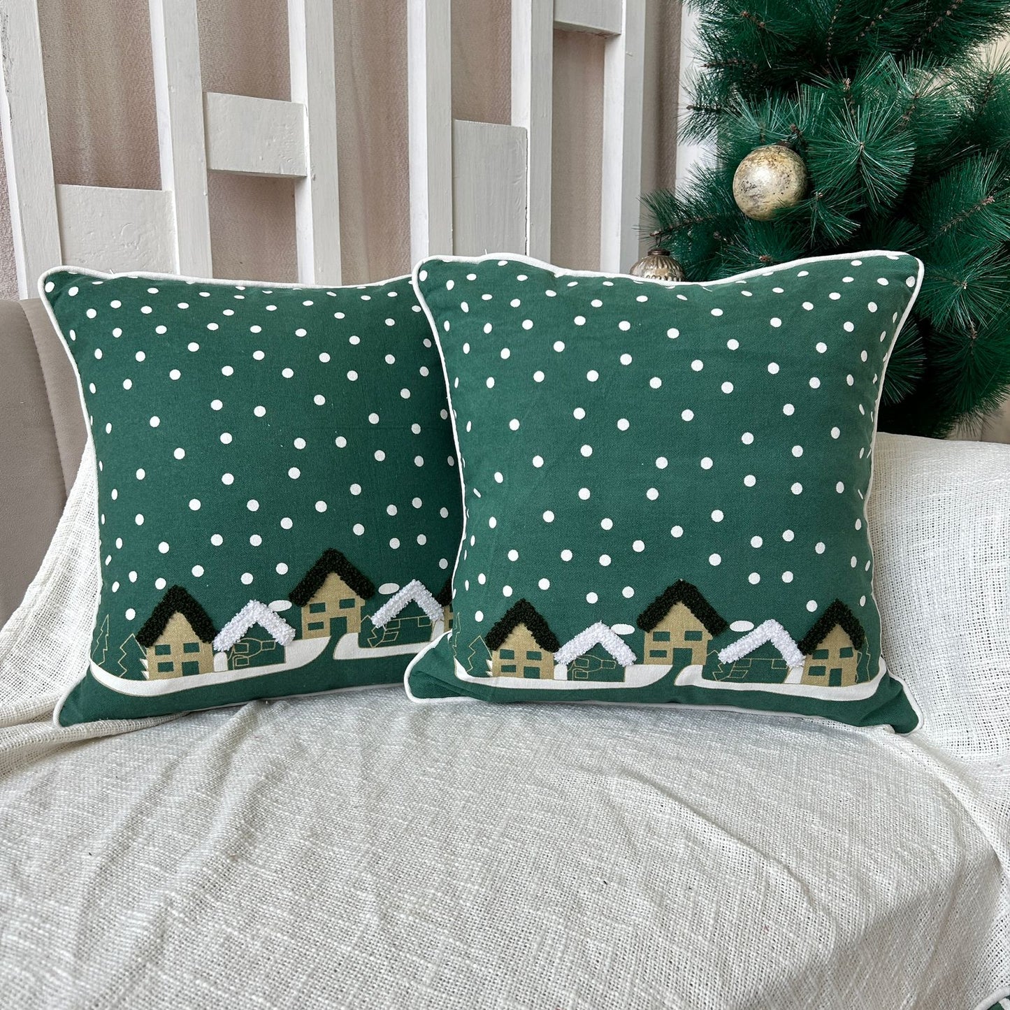 Christmas Cushion cover - Set of 5