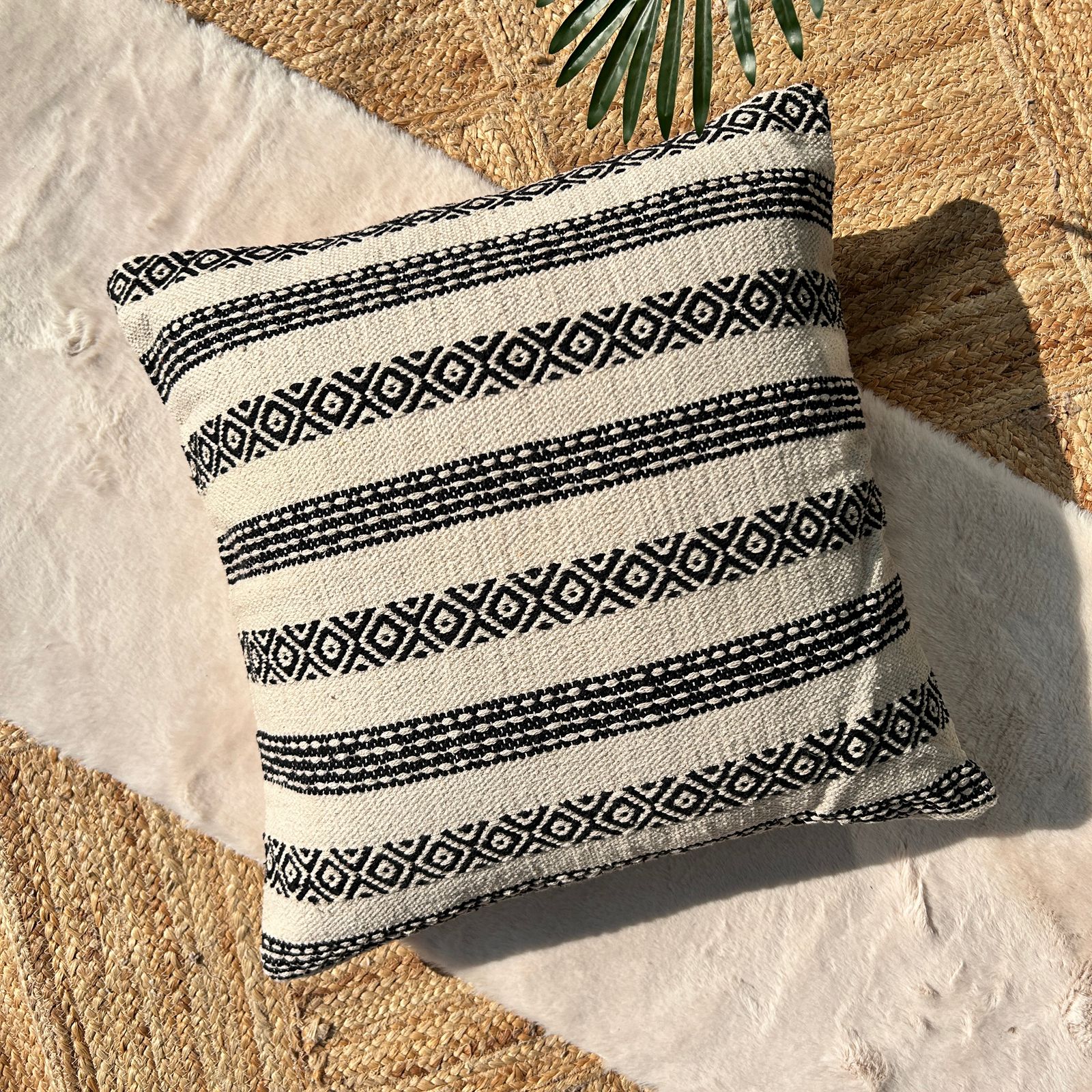 Boho Cushion Cover, 60cm X 60cm (24" X 24")