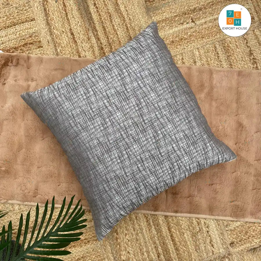 Textured Cushion Cover, 60cm X 60cm (24" X 24")