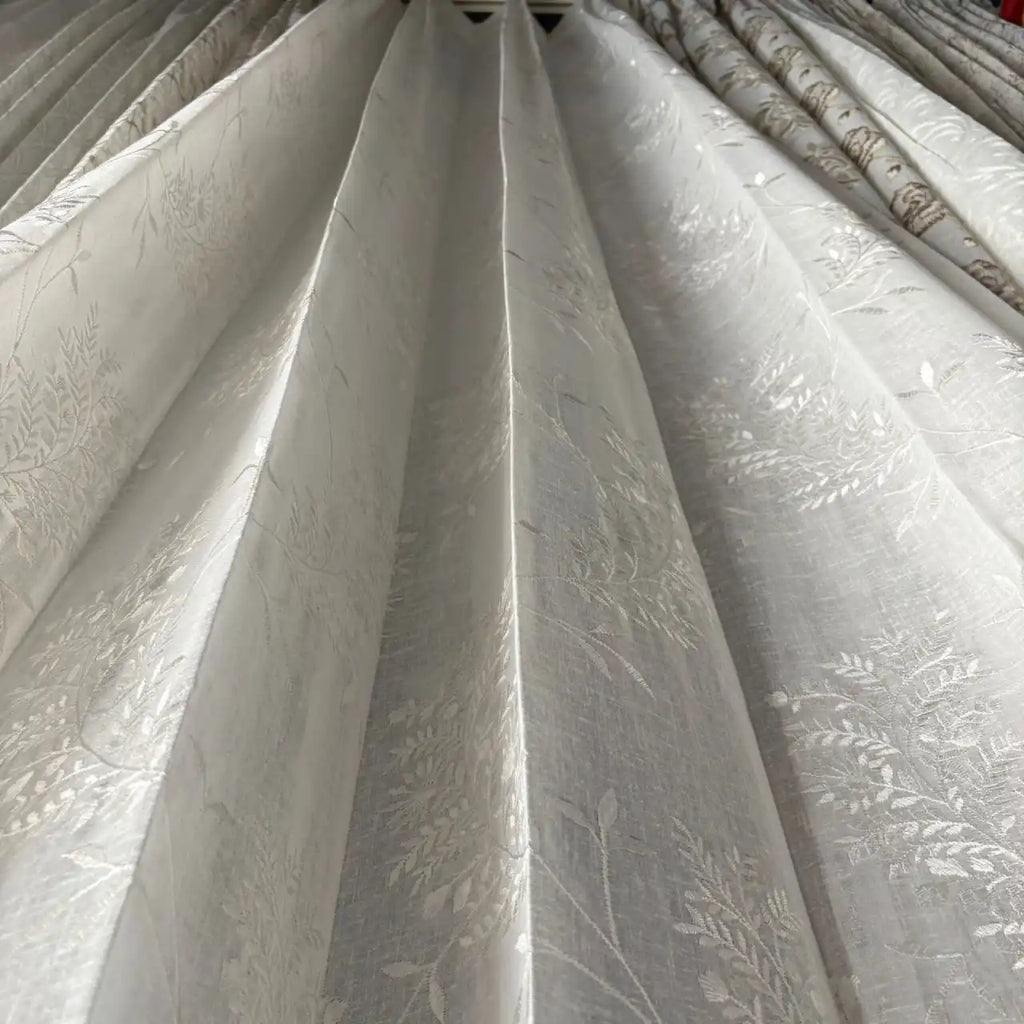 Premium Embroidered Sheer Curtain