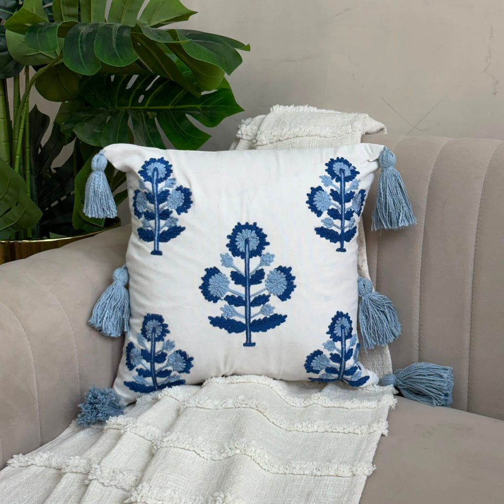 Embroidered Cushion Cover
