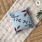 Embroidered Cushion Cover, 40cm X 40cm (16" X 16")
