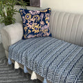 Sofa Cover with tassels