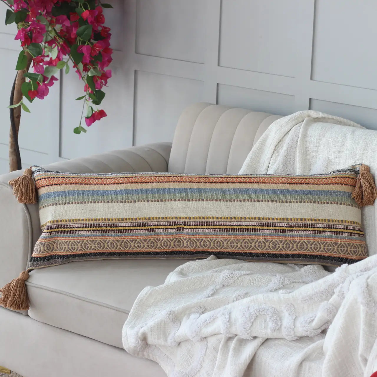 Jacquard Lumbar Cover