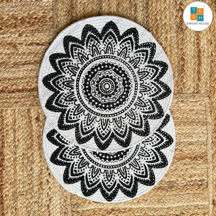 Round cotton mats