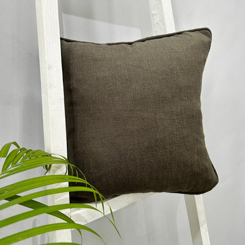 Plain Cushion Covers Size: 40cm X 40cm (16" X 16") Material: Slub Cotton Style: Plain in just Rs. 350.00, (Slub Cotton Cushion Cover - 40cm X 40cm (16" X 16") by Export House )