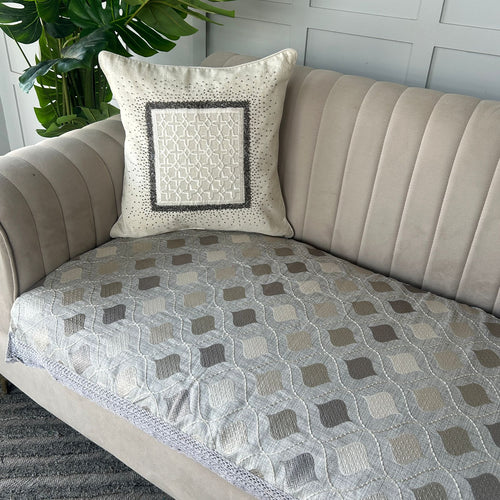 Anti Skid Embroidered Premium Sofa Cover