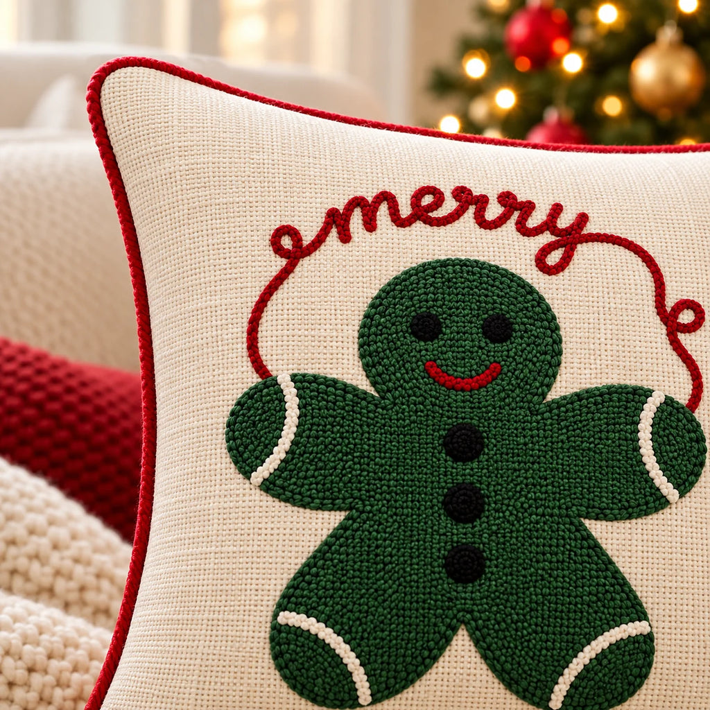 CHRISTMAS CUSHION COVERS
  (16X16 INCHES