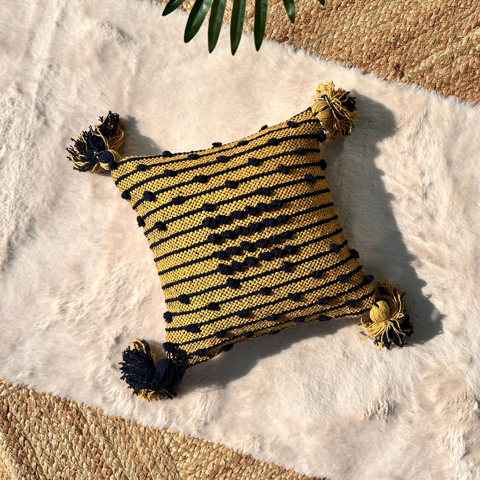 Boho Cushion Cover, 30cm x 30cm (12" x 12")