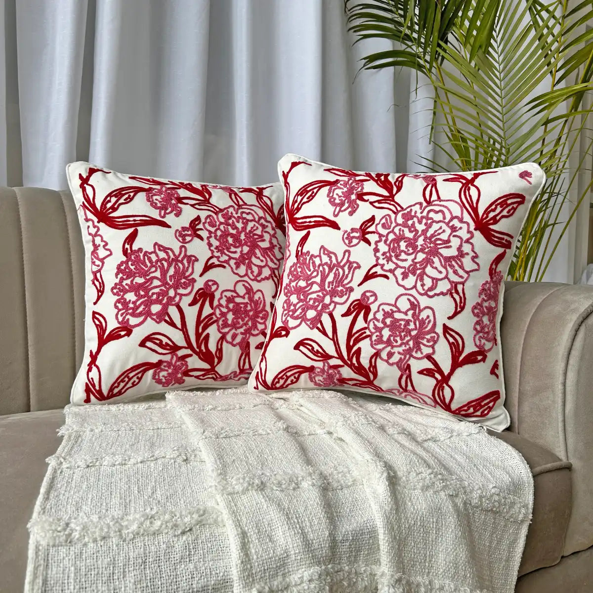 Rich blossom-Premium Cushion Cover