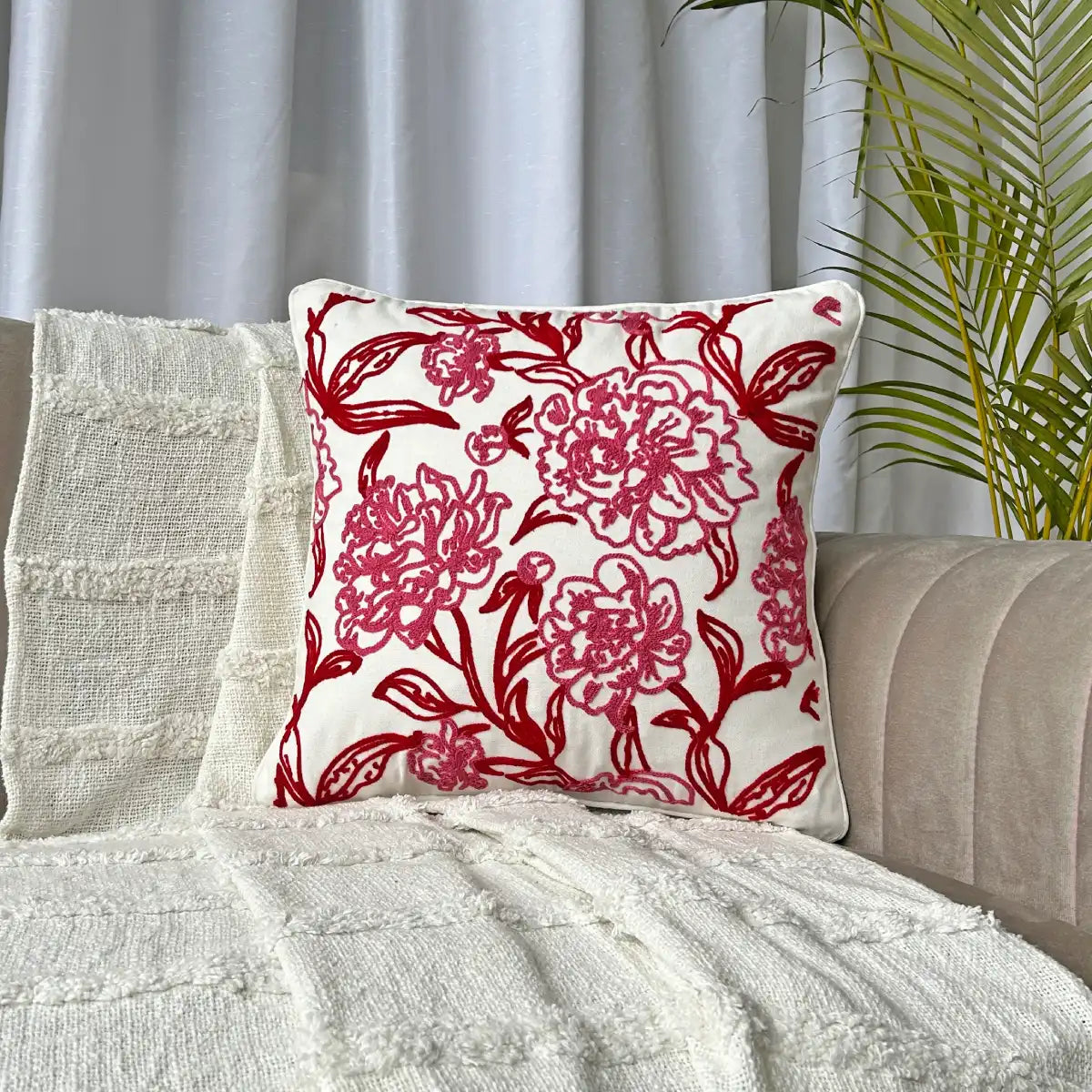 Rich blossom-Premium Cushion Cover