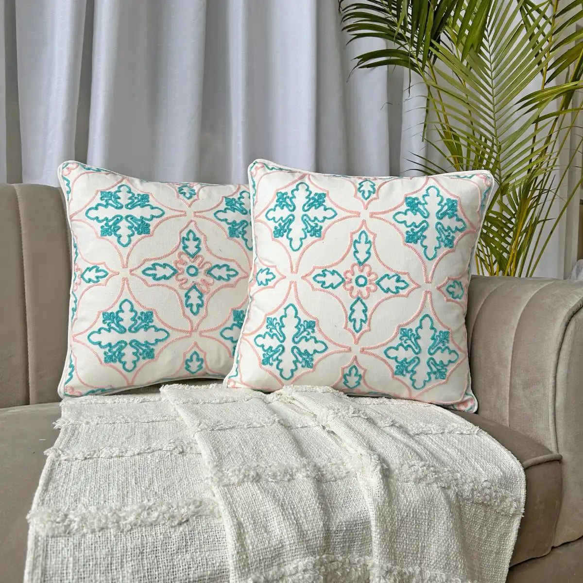 Luxurious Tufted Cushion Covers by Export House | Enhance Your Home Décor