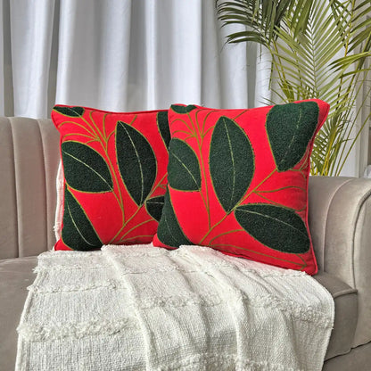 Leafy Haven - Premium Cushion Covers