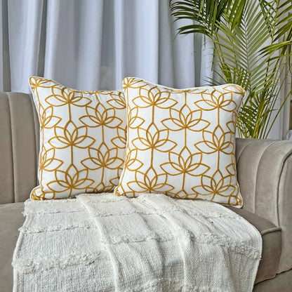 Lotus bloom - Cushion Cover