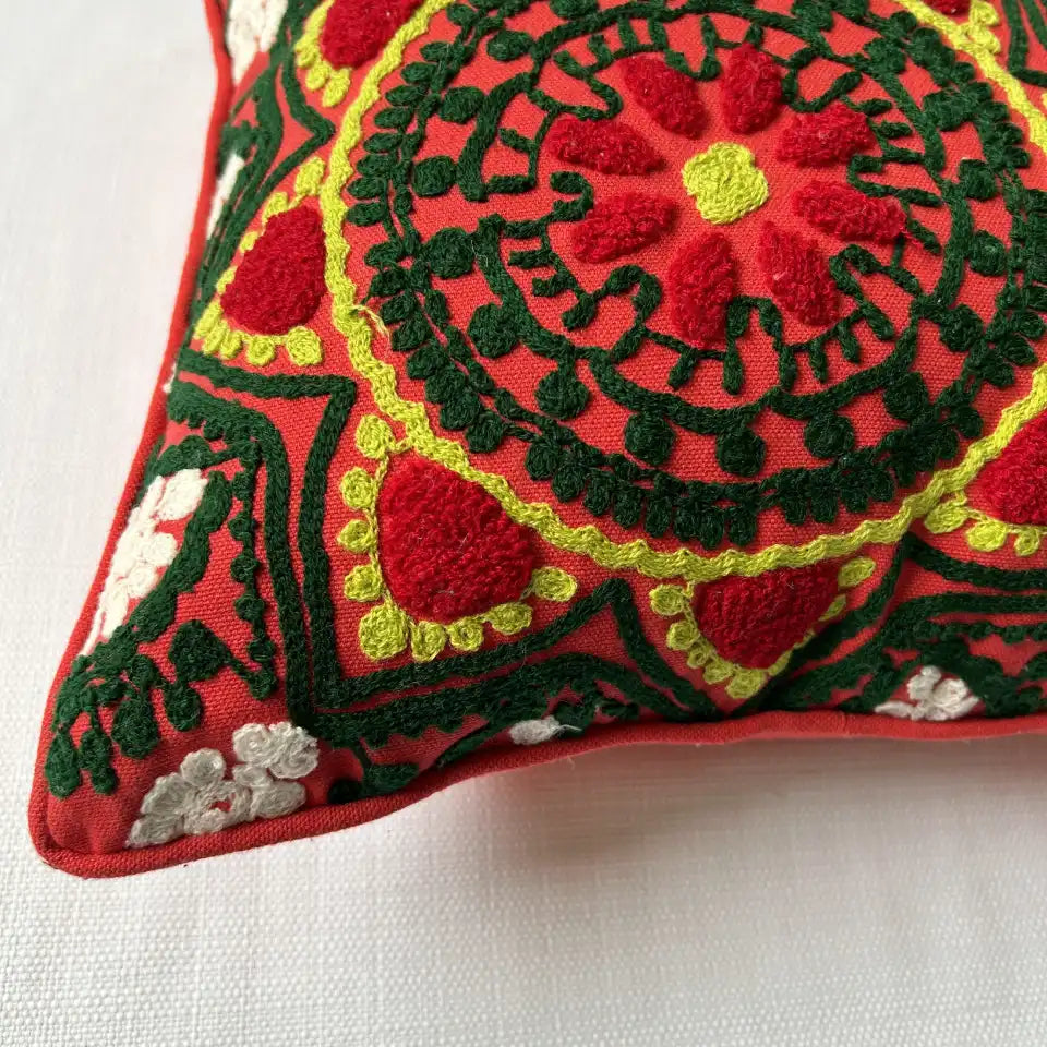 Luxurious Hand-Embroidered Cushion Covers | Export House