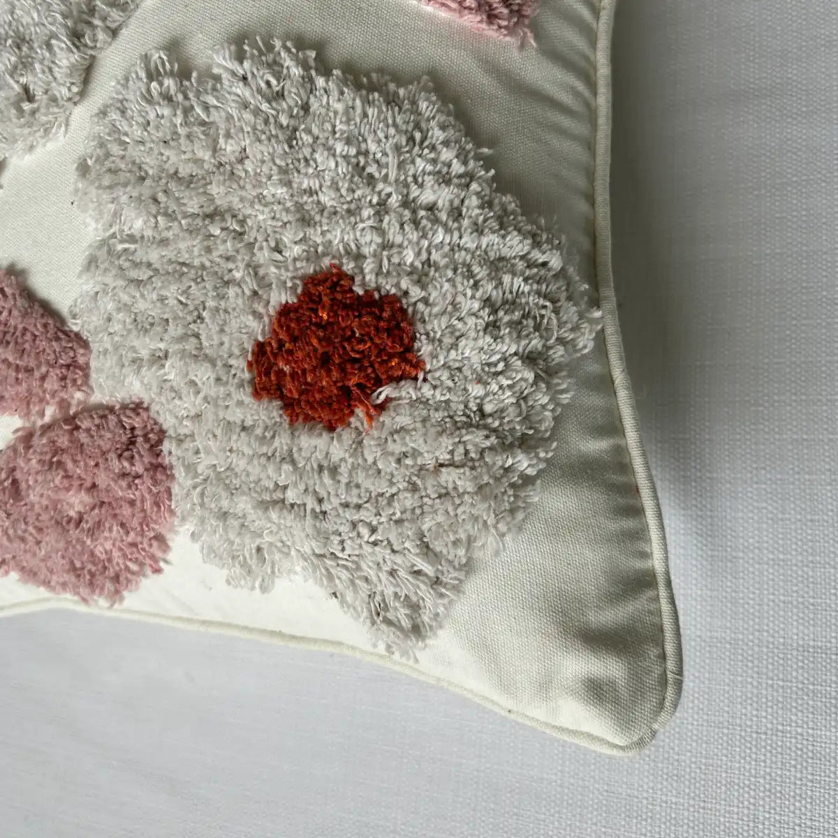 Blush petal bloom - Premium Cushion Cover