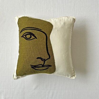 Partial Portrait - Premium cushion covers