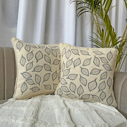 LEAFY LUXE - PREMIUM CUSHION COVER