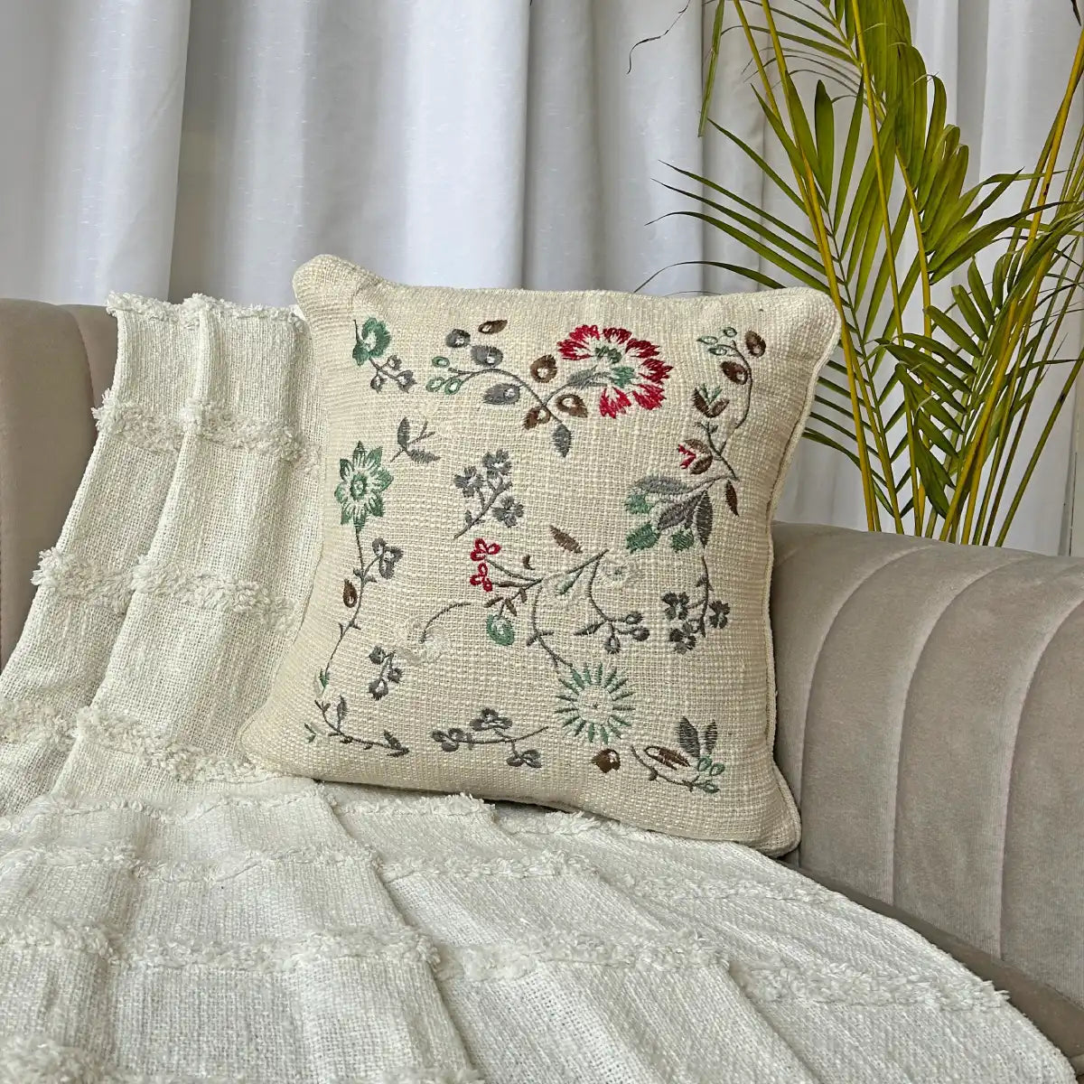 Floral fantasy - Premium Cushion Cover