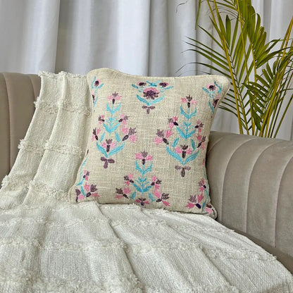 Wine Petal Twilight - Premium Cushion Cover