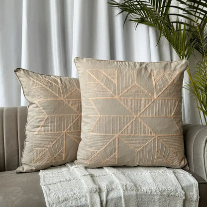 Twig & Twine embroidered cushions