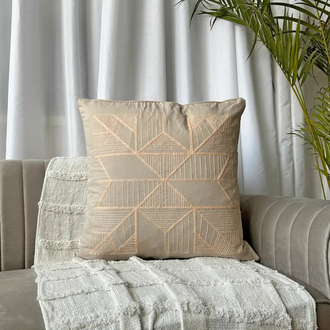 Twig & Twine embroidered cushions