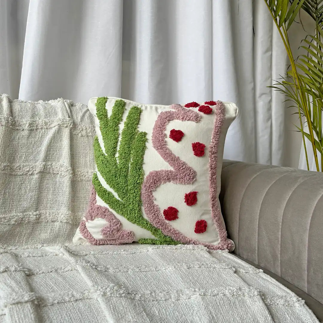 Bohemian blossom - Premium Cushion Cover