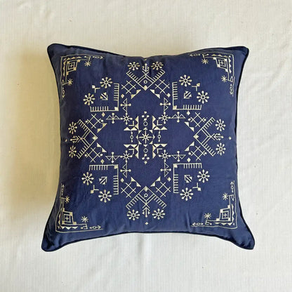 Blue bliss - Premium Cushion Cover