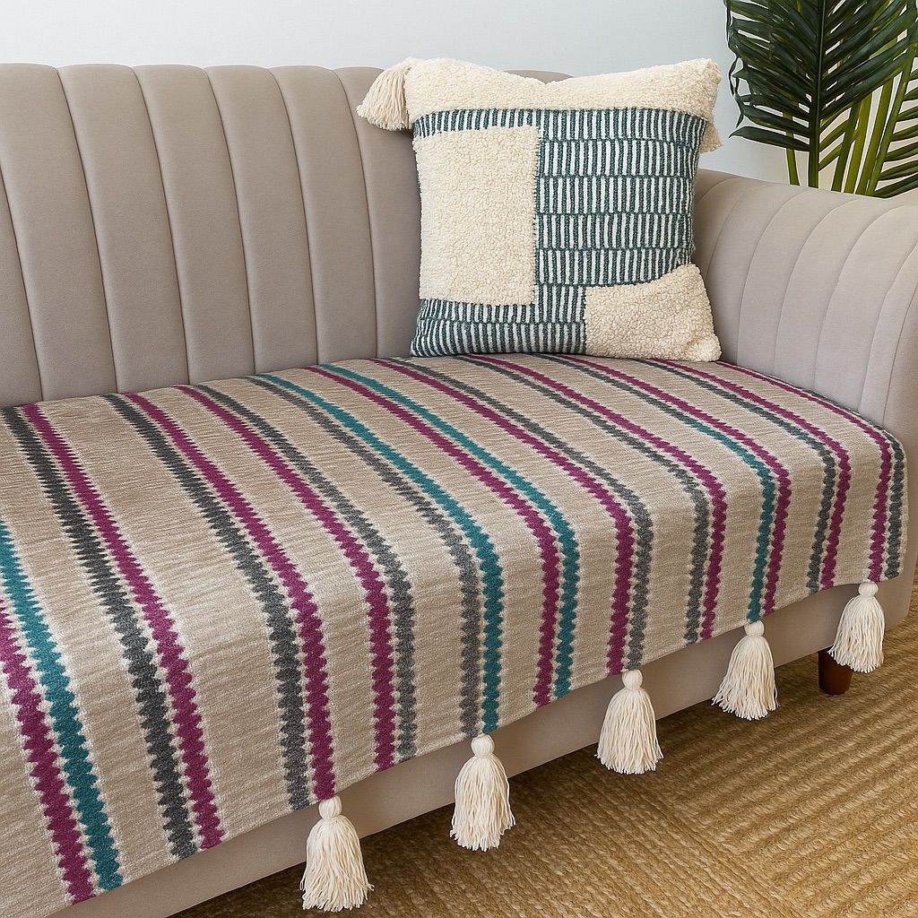 Slub Cotton Premium Sofa Cover