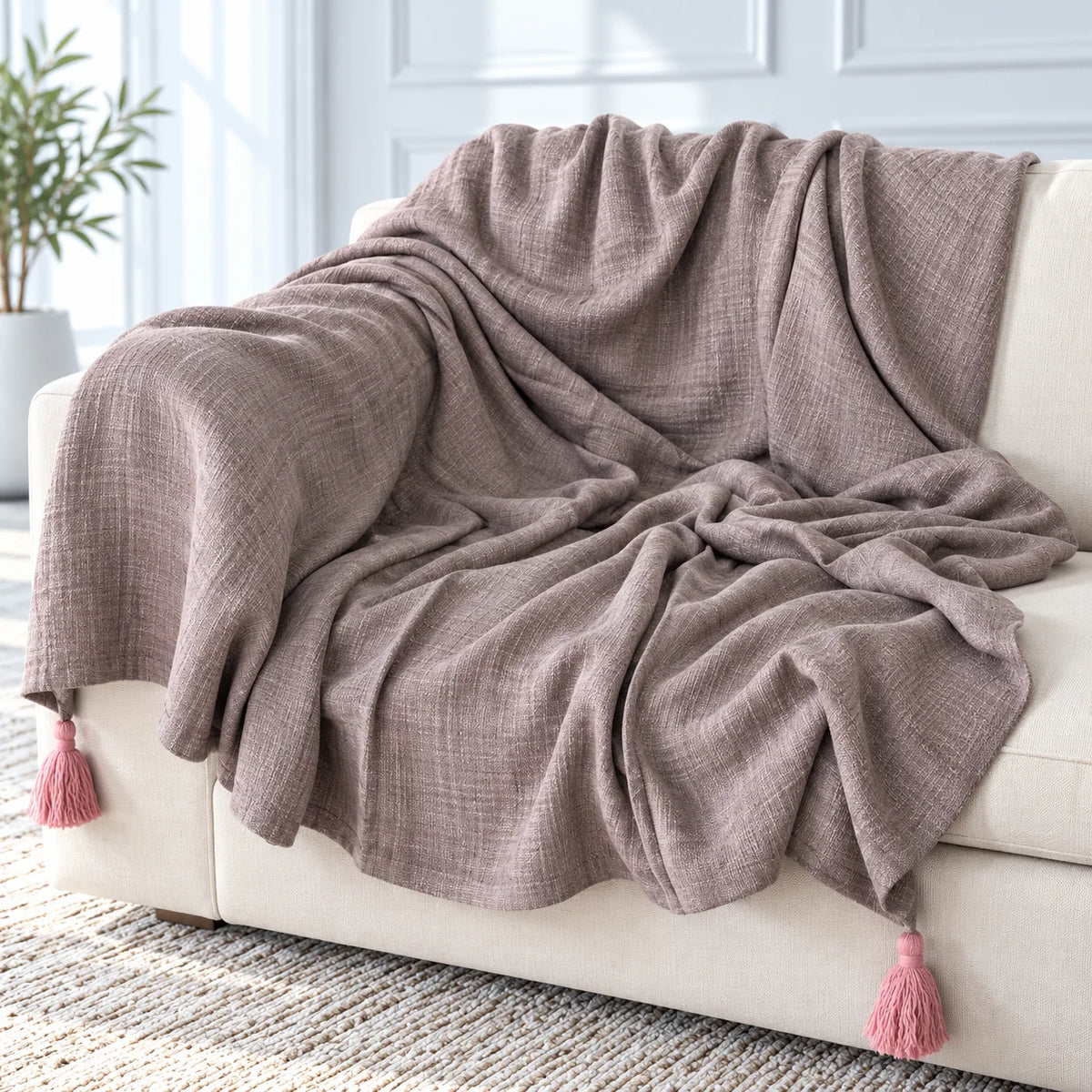 Sofa Throw Blanket 127cm X 152cm (50" X 60")