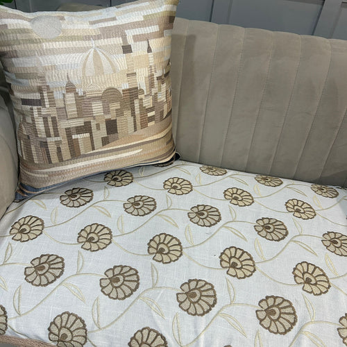 Anti Skid Embroidered Premium Sofa Cover