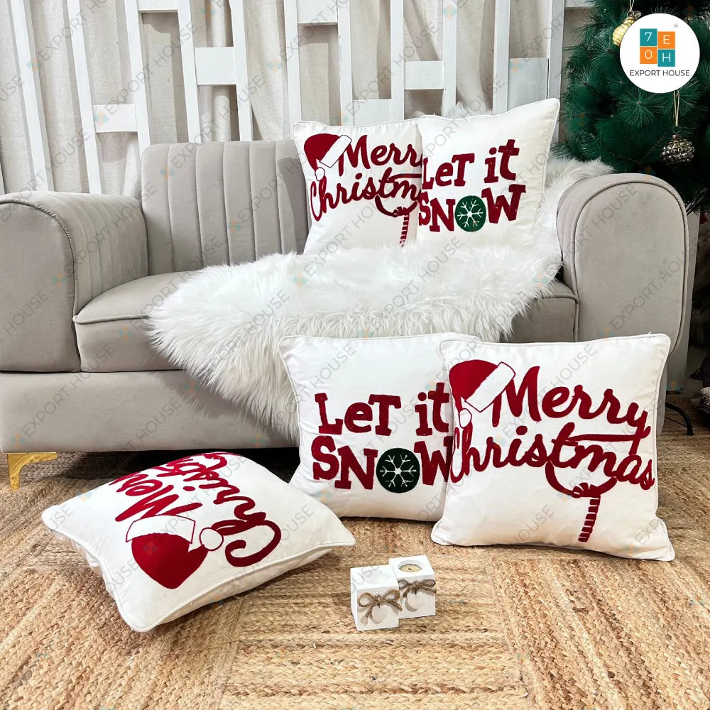 Christmas Cushion cover - Set of 5